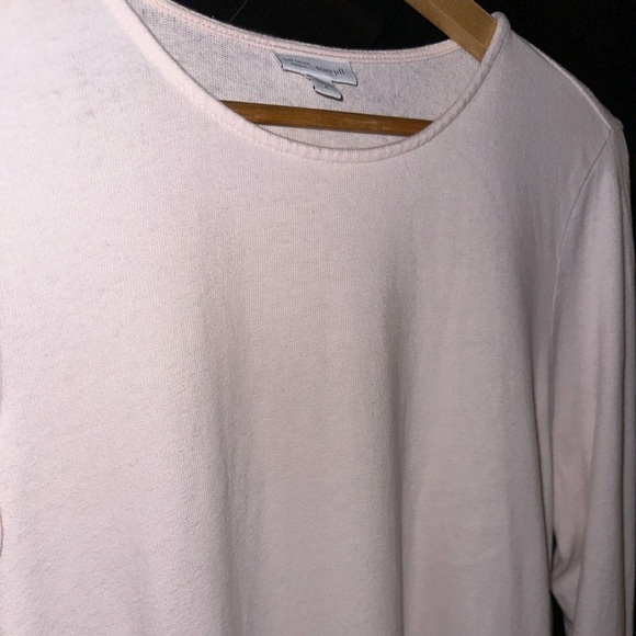 J. Jill Pure Jill Soft-Touch 100% Cotton Light Pink Buttery Soft Tunic Top Sz M - Picture 3 of 6